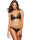 Σουτιέν Bralette Bra Lida Μαύρη Δαντέλα Polyamide