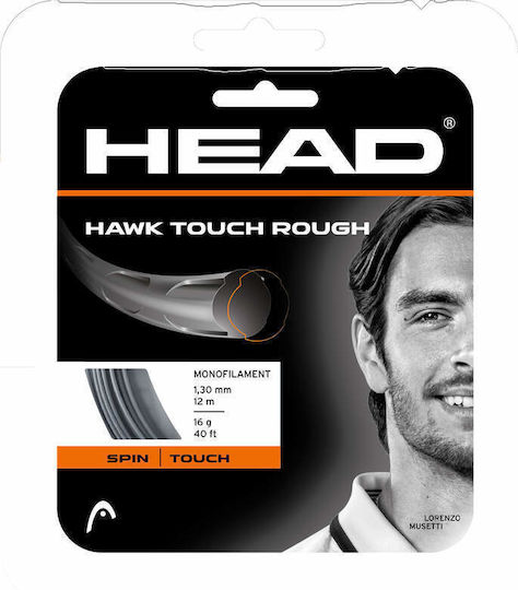 Head Hawk Touch Tennis Racket String Black