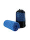 Yoga Towel Anti-Slip Dots Yoga Towel Blue XL 183x63cm