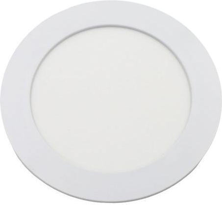Adeleq Στρογγυλό Χωνευτό LED Panel 18W με Θερμό Λευκό Φως 170εκ.
