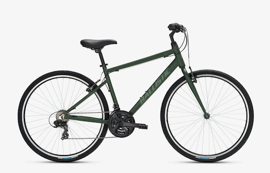 Ballistic District 28" 2026 Bicicletă de Oraș Verde cu 21 Viteze