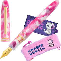 Esterbrook Pens Esterbrook Estie Fountain Pen Medium Pink with Pink Ink Esterbrook Pens Esterbrook Estie Fountain Pen Medium Pink with Pink Ink