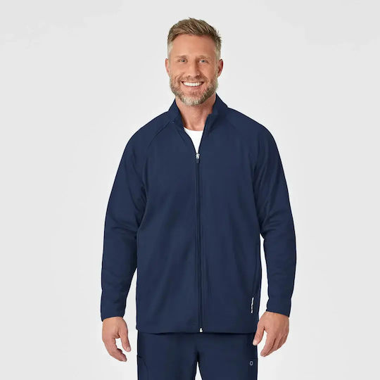 WonderWink Male Medical Pants And Blouse Set Navy Blue