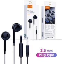 Vidvie In-ear Handsfree Earphones with 3.5mm Jack Black
