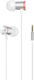 Vidvie In-ear Handsfree Ακουστικά με Βύσμα 3.5mm Λευκό