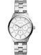 Fossil Modern Sophisticate Ceas Dama 36mm Cronograf Cu Baterie Cu Brățară Din Oțel Inoxidabil Argintiu