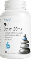 Alevia Zinc Optim 25mg 30 Tablets Alevia Zinc Optim 25mg 30 Tablets
