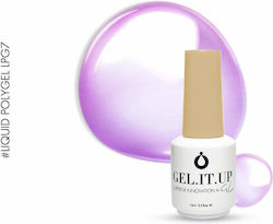 GEL.IT.UP Polygel Geluri Unghii Violet 15ml