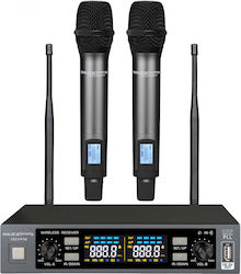 ZZiPP TXZZ412 Σετ Ασύρματο Μικρόφωνο Χειρός ZZiPP TXZZ412 Σετ Ασύρματο Μικρόφωνο Χειρός