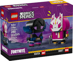 LEGO Brick Headz Fortnite Drift & Raven Figures για 10+ Ετών 280τμχ LEGO Brick Headz Fortnite Drift & Raven Figures για 10+ Ετών 280τμχ