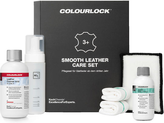 Koch-chemie Colourlock Smooth Leather Care Set Smooth Leather Care Set for Over 3 Years 350ml 8804-s-01 Koc-8804-s-01