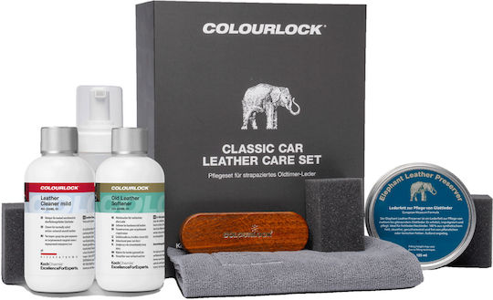 Koch-chemie Colourlock Classic Car Leather Care Set Σετ Περιποίησης Παλαιού Δέρματος Oldtimer 625ml 8811-s-01 Koc-8811-s-01