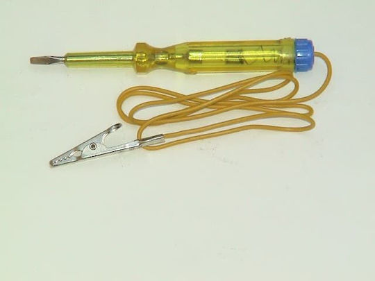 Voltage Tester Screwdriver Test Tool 6V-12V-24V with Measurement Range 6 - 12V
