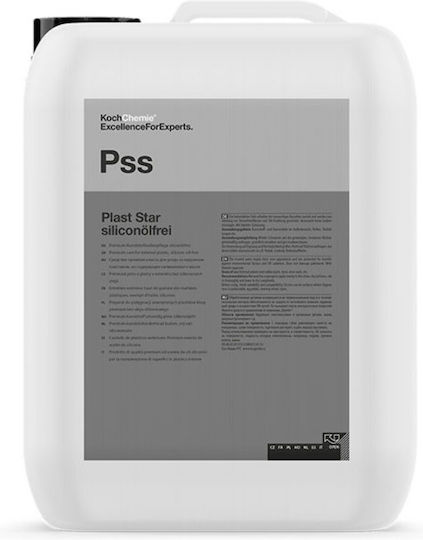 Koch-chemie Pss Plast Star Silicone-Free Plastic & Rubber Conditioner Without Silicone 10l 173010 Koc-173010