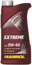 Mannol Extreme Συνθετικό Λάδι Αυτοκινήτου 5W-40...