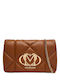 Leder Damen Schultertasche Braun