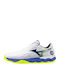 Mizuno Enforce Court Cc Men's Padel Tennis Shoes for Clay Courts White