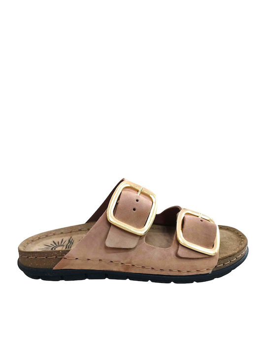 Sunny Sandals Leather Women's Anatomic Beige Sa...
