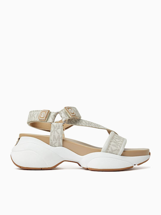 Signature Logo Women's Anatomic Sporty White Sandals
