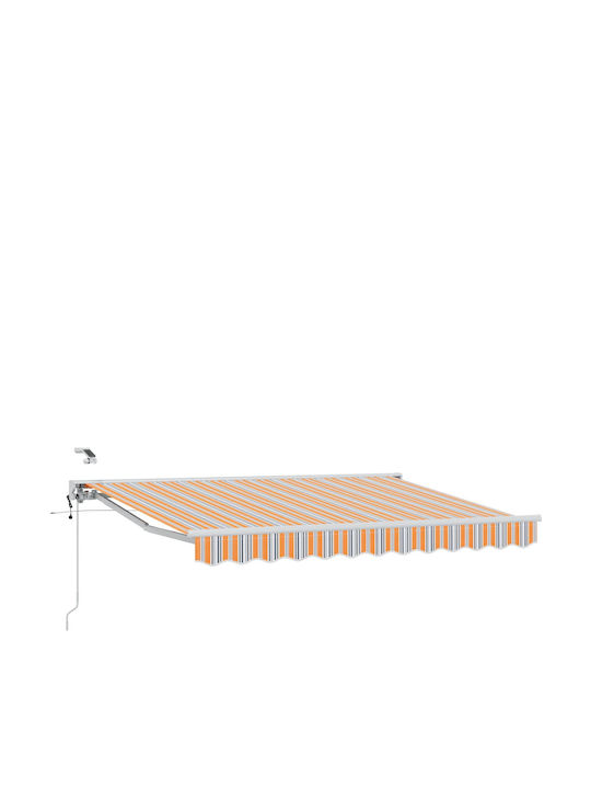 vidaXL Cort Terasă Albastru 3x2.5m