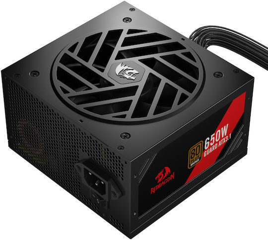 Redragon Guard GC-GU02P 650W Black Power Supply Full Wired 80 Plus Bronze