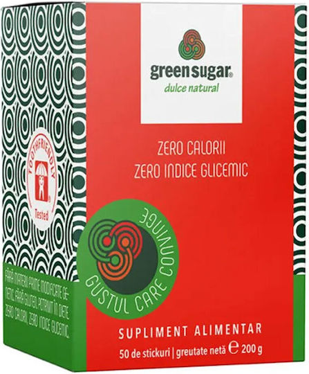 Green Sugar Îndulcitor Natural Sticks 50 Bucăți Remedia