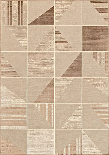 Newplan Lux 3070/74 Living Room Rug Rectangular Brown 133x190cm