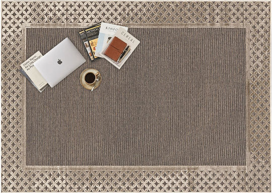 Newplan Lux 3083/27 Килим Пътека Кафяв 80x150см