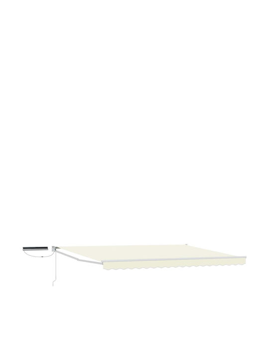 vidaXL Terrasse Zelt Beiges 5x3m