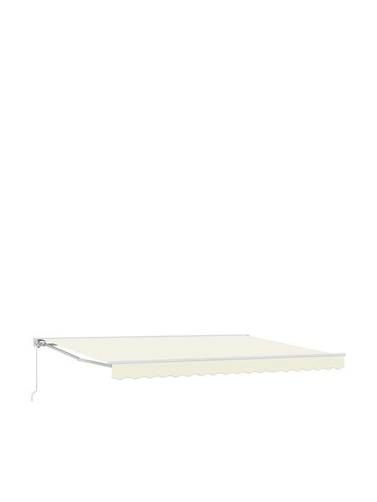 vidaXL Terrasse Zelt Beiges 5x3m