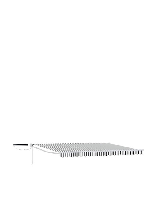 vidaXL Terrasse Zelt Grau 5x3m