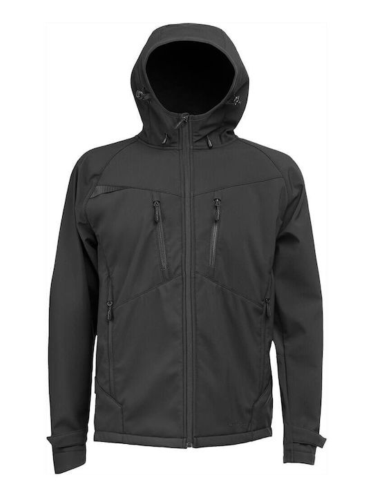 Portwest Work Jacket Reflective Softshell Black