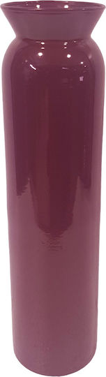 InTheBox Decorative Glass Vase Marona Red 7.5x7.5xH31cm