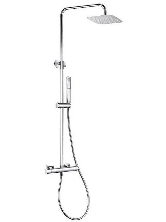 Imex Shower Column with Mixer Silver