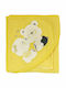 Pamuk Baby Βρεφική Κάπα-Μπουρνούζι με Κουκούλα Bear Splashes 74x100εκ.