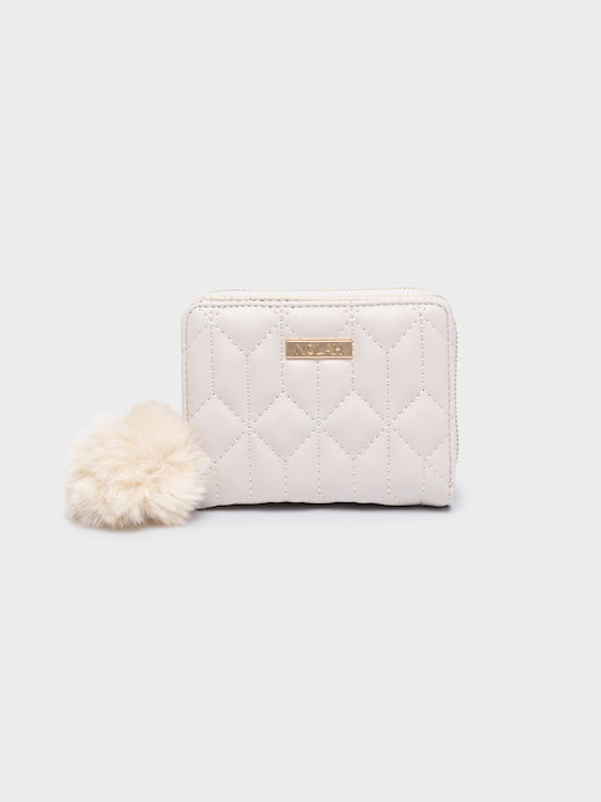 Kleines Damenbrieftasche Weiß