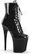 Pleaser Flamingo Platforms Μπότες Μαύρες