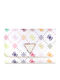 Guess Silia Organizer Women Guess Εκρου Μωβ Φουξια Twgm9890160-multi-logo
