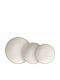 Cryspo Trio White Porcelain Dinnerware Set 20pcs