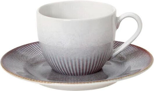 Cryspo Trio Brown Ceramic Coffee Cup Brown 110ml