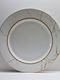 Christinholm Shallow Porcelain Plate Gold 27cm 20 Pieces