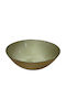 TnS Glass Gold Salad Bowl 23x8x8cm