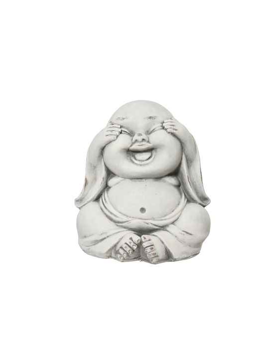 Kaemingk Decorative Buddha Figure Made of Stone 25.5x32.5x35cm