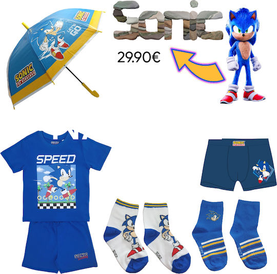 Disney Keepsake Baby Gift Set Sonic for Boy