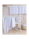 Rythmos Baby Duvet Cover Set with Pillowcase Light Blue 110x160cm