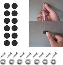 Set 12 Clips Car Ceiling Upholstery Repairs Color Black