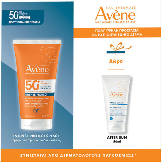 Eau Thermale Avène Promo Eau Thermale Intense Protect Ultra Fluide Σετ με Αντηλιακό Προσώπου & After Sun SPF50 2τμχ