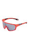 Cairn Unisex Sunglasses with Orange Frame and Orange Polarized Lens JSROCKET-10TU