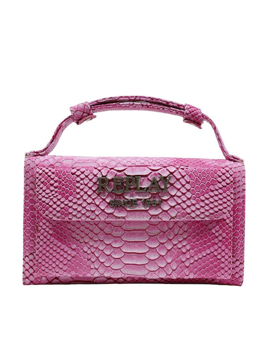 Replay Large Women's Wallet Pink