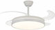 Spot Light Ceiling Fan 10.7cm With White Light ...